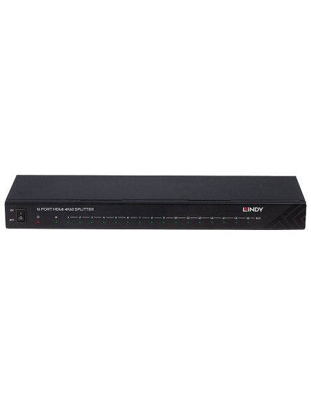 Lindy 38239 Rozgałęziacz Telewizyjny Hdmi 16X Hdmi