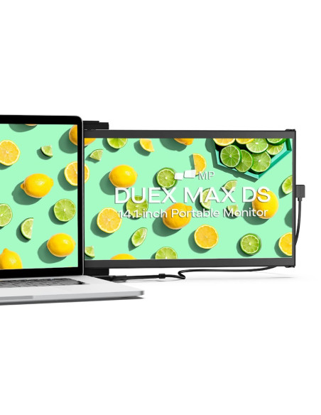 Mobile Pixels Duex Max Ds Monitor Komputerowy 35,8 Cm (14.1") 1920 X 1080 Px Full Hd Lcd Czarny