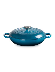Żeliwny Garnek Le Creuset 21180306422430, 30 Cm Zielony