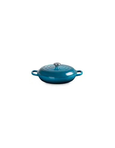 Żeliwny Garnek Le Creuset 21180306422430, 30 Cm Zielony