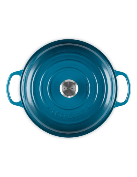 Żeliwny Garnek Le Creuset 21180306422430, 30 Cm Zielony