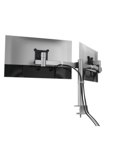 Durable 508523 Uchwyt / Stojak Do Monitorów 68,6 Cm (27") Biurko Srebrny 2