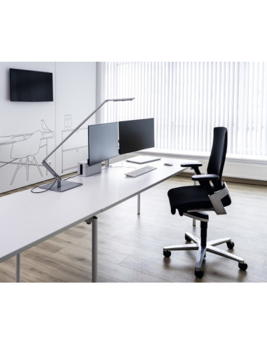 Durable 508523 Uchwyt / Stojak Do Monitorów 68,6 Cm (27") Biurko Srebrny