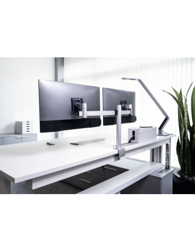 Durable 508523 Uchwyt / Stojak Do Monitorów 68,6 Cm (27") Biurko Srebrny