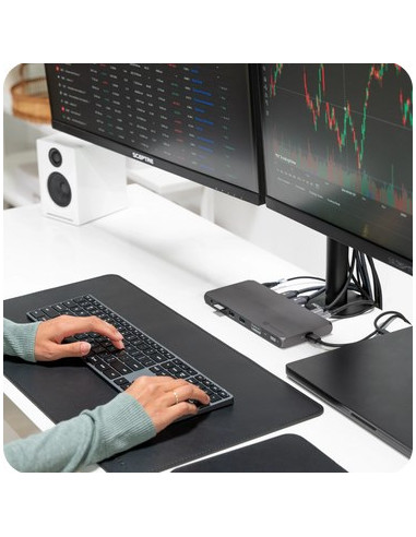 Satechi St-Dt4Mdm-Us Thunderbolt 4 40000 Mbit/S Szary