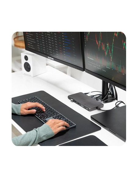 Satechi St-Dt4Mdm-Us Thunderbolt 4 40000 Mbit/S Szary
