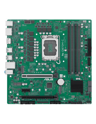 Asus Pro Q870M-C-Csm Intel Q870 Lga 1851 (Socket V1) Micro Atx