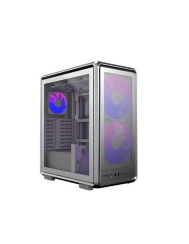Cooler Master Masterframe 500 Mesh Midi Tower Czarny, Przezroczysty