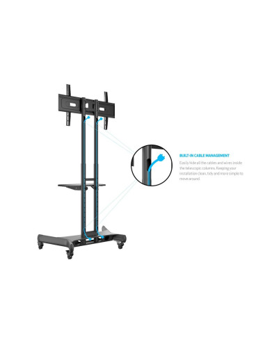 Multibrackets 2319 Uchwyt Do Telewizorów 152,4 Cm (60") Czarny