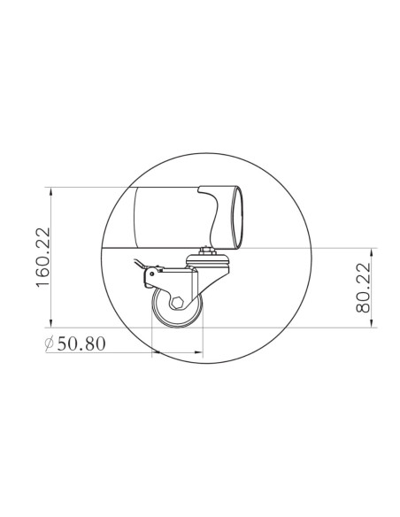Multibrackets 2319 Uchwyt Do Telewizorów 152,4 Cm (60") Czarny