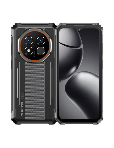 Oukitel G6 16,6 Cm (6.52") Dual Sim Android 16.0 3G Usb Type-C 8 Gb 256 Gb 10600 Mah Czarny