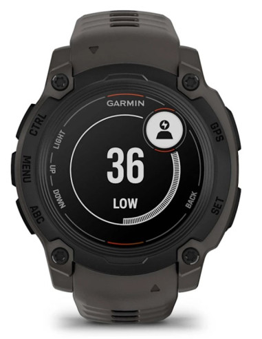 Garmin Instinct E 2,18 Cm (0.86") Mip 40 Mm Cyfrowy 166 X 166 Px Czarny Gps