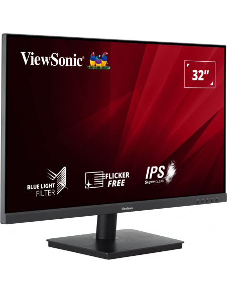 Viewsonic Va Va3209-Mh Monitor Komputerowy 81,3 Cm (32") 1920 X 1080 Px Full Hd Czarny