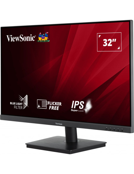 Viewsonic Va Va3209-Mh Monitor Komputerowy 81,3 Cm (32") 1920 X 1080 Px Full Hd Czarny