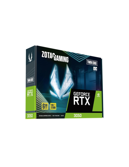 Karta Graf. Zotac Gaming Geforce Rtx 3050 6Gb Twin Edge Oc Gddr6, 96Bit, 1477/14000, Hdcp, Three Dp, Hdmi, Lite Pack