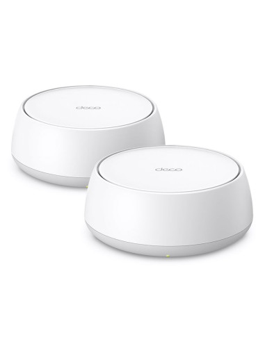 Tp-Link Deco Be25(2-Pack) Siatkowy System Wi-Fi Dual-Band (2.4 Ghz/5 Ghz) Wi-Fi 7 (802.11Be) Biały Wewnętrzny