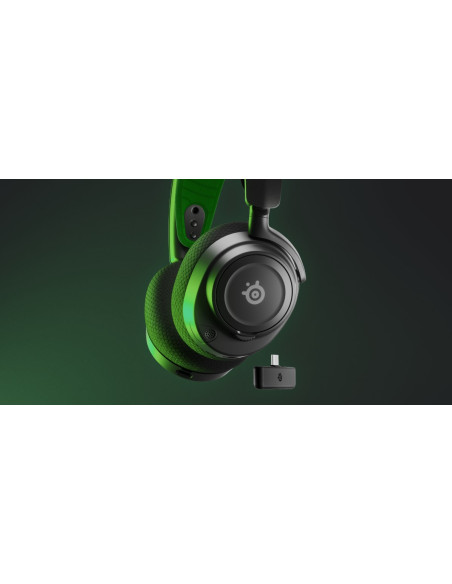 Steelseries Arctis Nova 7X Zestaw Słuchawkowy Przewodowy I Bezprzewodowy Opaska Na Głowę Gaming Usb Type-C Bluetooth Czarny, Zie