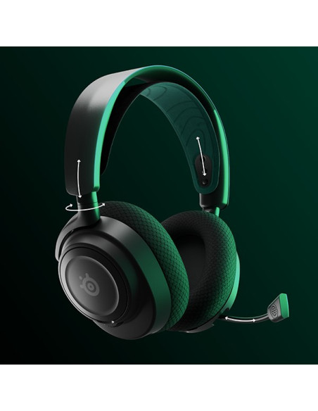 Steelseries Arctis Nova 7X Zestaw Słuchawkowy Przewodowy I Bezprzewodowy Opaska Na Głowę Gaming Usb Type-C Bluetooth Czarny, Zie