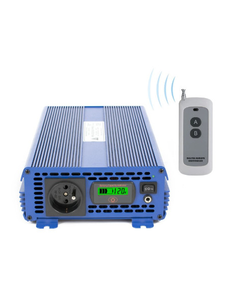 Przetwornica Napięcia 12 Vdc / 230 Vac Eco Mode Sinus Ips-2000S Pro 2000W