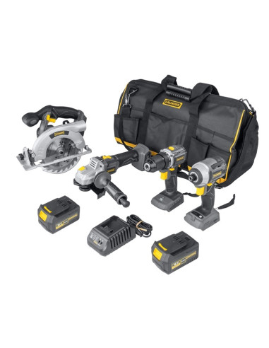 Tool Set 4 Tools 2X4Ah 18V