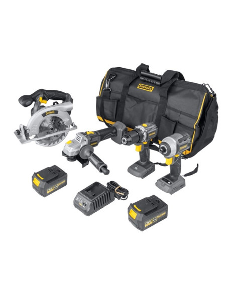 Tool Set 4 Tools 2X4Ah 18V