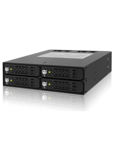 Płyta Montażowa Icydock 4X6,3Cm Satai-Iii/Sas W 1X5,25" Hdd/Ssd