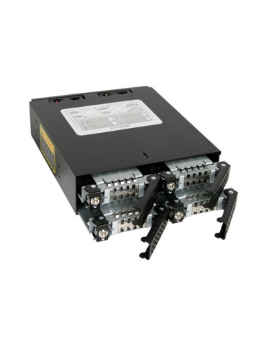 Płyta Montażowa Icydock 4X6,3Cm Satai-Iii/Sas W 1X5,25" Hdd/Ssd