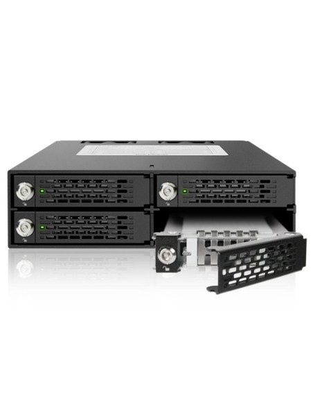 Płyta Montażowa Icydock 4X6,3Cm Satai-Iii/Sas W 1X5,25" Hdd/Ssd