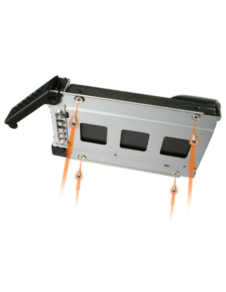 Płyta Montażowa Icydock 4X6,3Cm Satai-Iii/Sas W 1X5,25" Hdd/Ssd