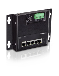 Przełącznik Przemysłowy Trendnet 5 Port Gigabit Unmanaged Poe+ Fa Metal