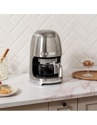 Smeg Dcf02Sseu Ekspres Do Kawy Pełna Automatyka Przelewowy Ekspres Do Kawy 1,4 L
