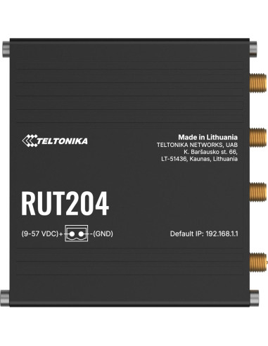 Teltonika Rut204 Router Przemysłowy 4G / Lte (Rut2040Aaaa0) Rs232/Can