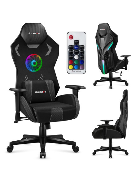 Fotel Gamingowy Huzaro Combat 7.6 Rgb Black