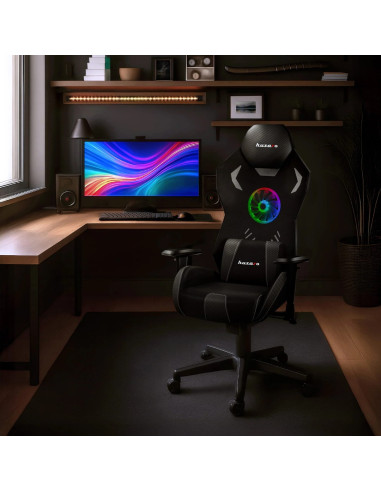 Fotel Gamingowy Huzaro Combat 7.6 Rgb Black