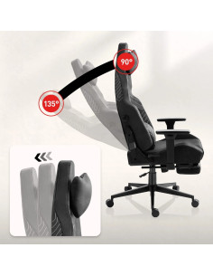Fotel Gamingowy Huzaro Force 8.1 Black 2