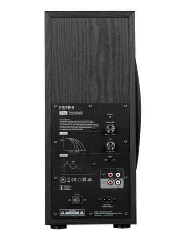 Edifier T5S Czarny Subwoofer Aktywny 70 W