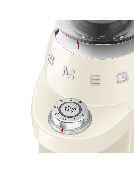 Smeg Cgf03Creu Młynek Do Kawy 150 W Kremowy