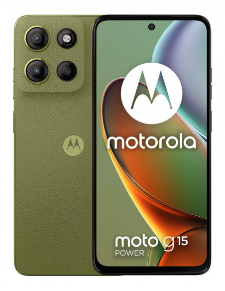 Motorola Moto G15 Power 17,1 Cm (6.72") Dual Sim Android 15 4G Usb Type-C 8 Gb 256 Gb 6000 Mah Zielony