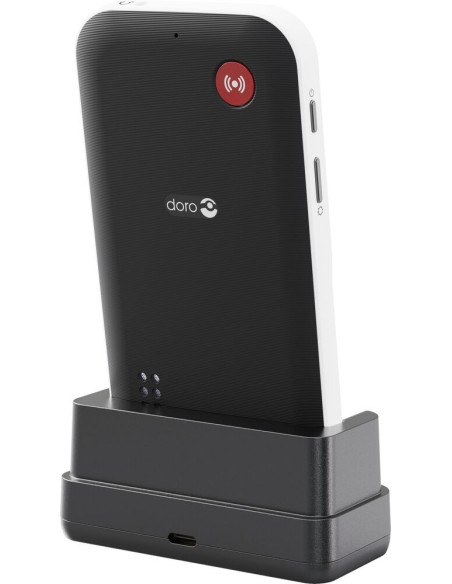 Doro Leva X10 6,1 Cm (2.4") 117 G Czarny, Biały Telefon Dla Seniora