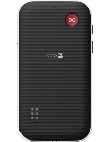 Doro Leva X10 6,1 Cm (2.4") 117 G Czarny, Biały Telefon Dla Seniora