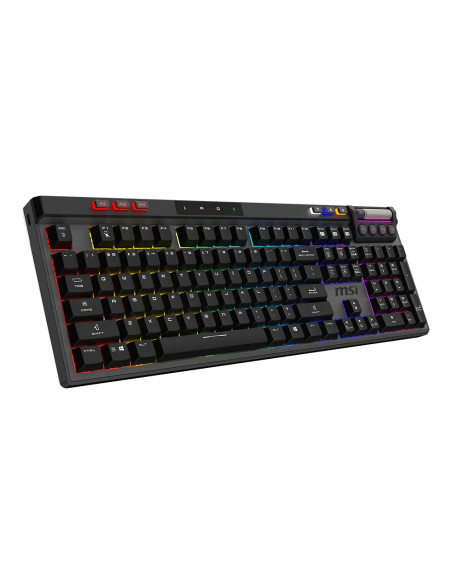 Msi Strike Pro Wireless Klawiatura Gaming Usb + Bluetooth Qwerty Us English Czarny