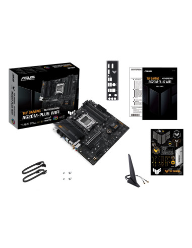 Asus Tuf Gaming A620M-Plus Wifi Amd A620 Gniazdo Am5 Micro Atx