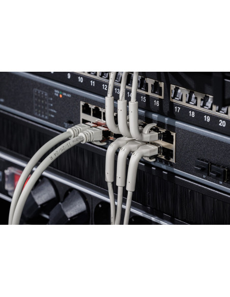 Kabel Krosowy Digitus Abw.cat 6A F/Ftp Miedziany, 5M, Szary 10 Sztuk