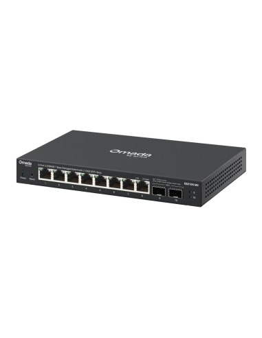 Tp-Link Es210X-M2 Przełącznik Sieciowy Zarządzany 2.5G Ethernet (100/1000/2500) Montaż Na Biurku/Ścianie Czarny