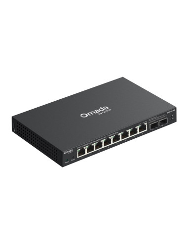 Tp-Link Es210X-M2 Przełącznik Sieciowy Zarządzany 2.5G Ethernet (100/1000/2500) Montaż Na Biurku/Ścianie Czarny