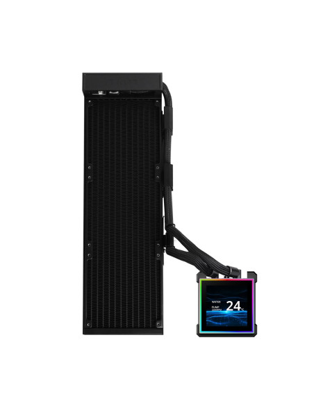 Lian Li Hydroshift Ii Lcd-S 360 Fanless Procesor Zestaw Do Chłodzenia Płynami Czarny 1 Szt.