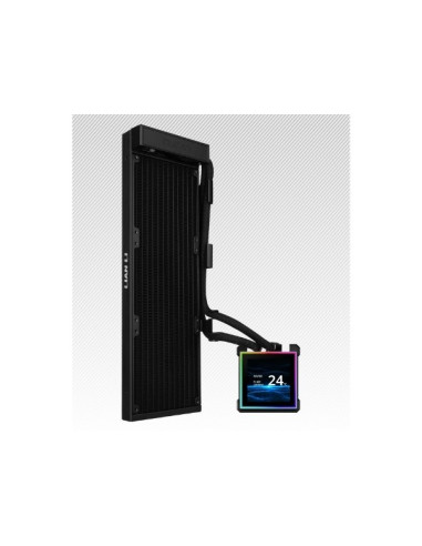 Lian Li Hydroshift Ii Lcd-S 360 Fanless Procesor Zestaw Do Chłodzenia Płynami Czarny 1 Szt.