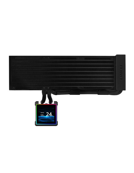 Lian Li Hydroshift Ii Lcd-S 360 Fanless Procesor Zestaw Do Chłodzenia Płynami Czarny 1 Szt.