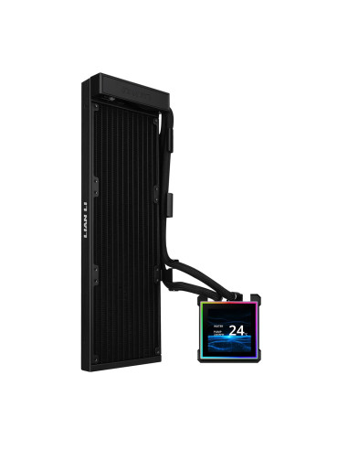 Lian Li Hydroshift Ii Lcd-S 360 Fanless Procesor Zestaw Do Chłodzenia Płynami Czarny 1 Szt.