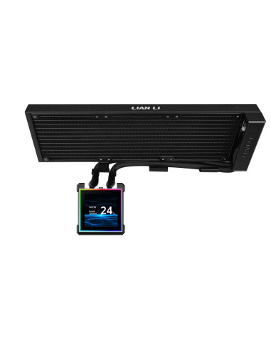 Lian Li Hydroshift Ii Lcd-S 360 Fanless Procesor Zestaw Do Chłodzenia Płynami Czarny 1 Szt.